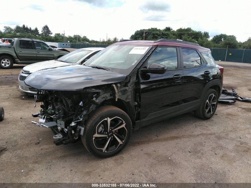 2021 CHEVROLET TRAILBLAZER RS VIN: KL79MTSL9MB004205