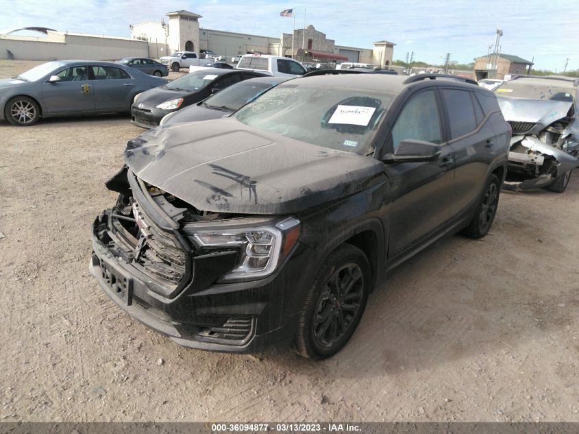 2022 GMC TERRAIN SLE VIN: 3GKALMEV2NL285757