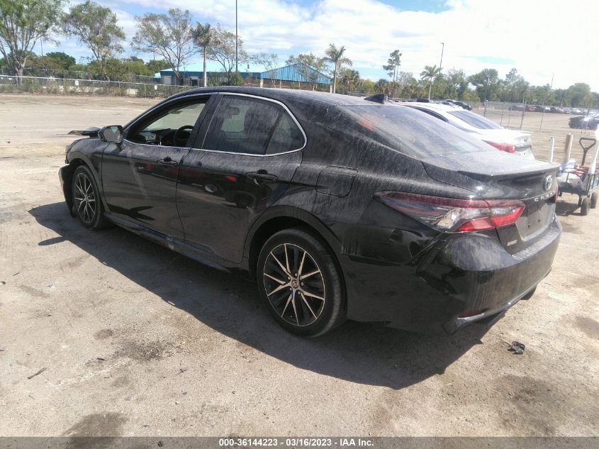 2022 TOYOTA CAMRY SE VIN: 4T1S11AK1NU659695