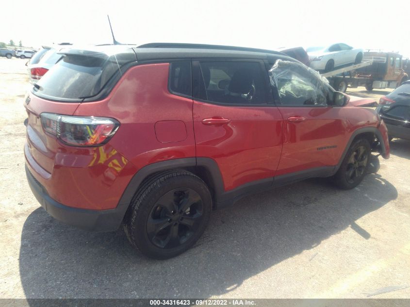 2021 JEEP COMPASS ALTITUDE VIN: 3C4NJCBB4MT509181