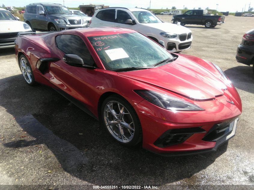 2021 CHEVROLET CORVETTE 2LT VIN: 1G1YB2D49M5101920
