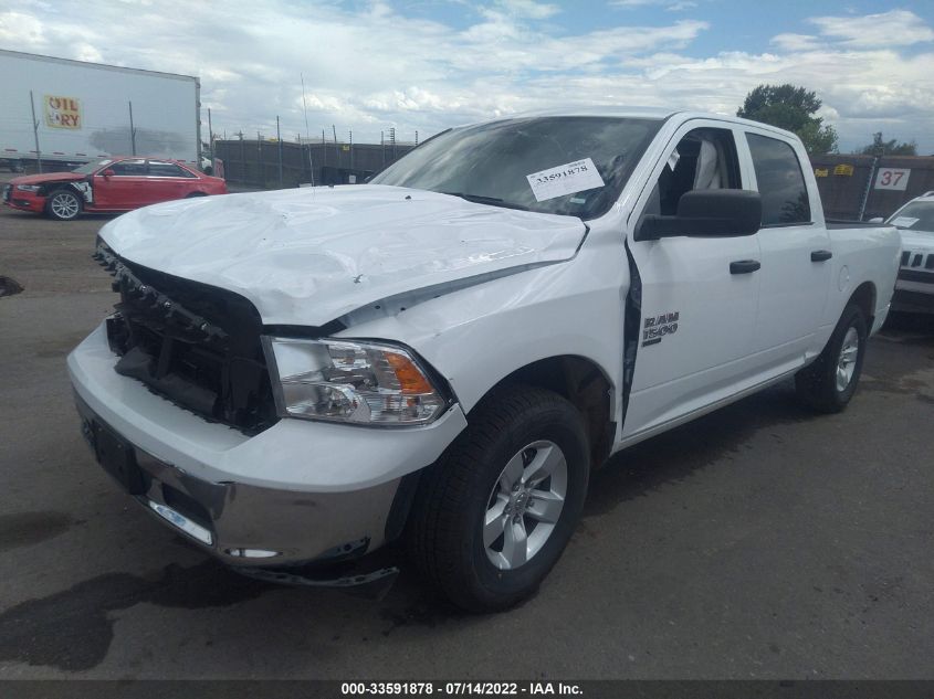 2022 RAM 1500 CLASSIC SLT VIN: 1C6RR6LG2NS185597
