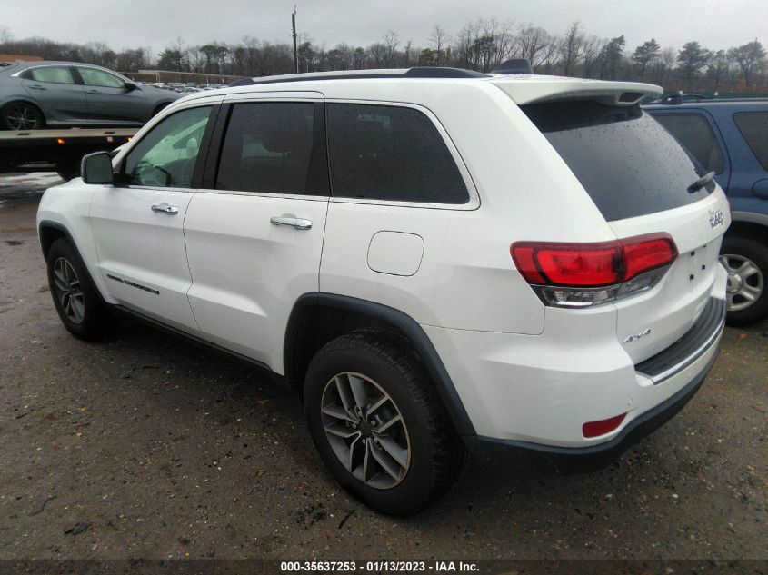 2022 JEEP GRAND CHEROKEE WK LIMITED VIN: 1C4RJFBG3NC176709