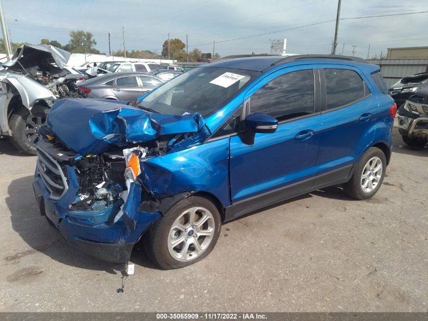 2021 FORD ECOSPORT SE VIN: MAJ3S2GE5MC438771
