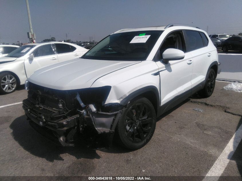 2022 VOLKSWAGEN TAOS SEL VIN: 3VV1X7B26NM005927