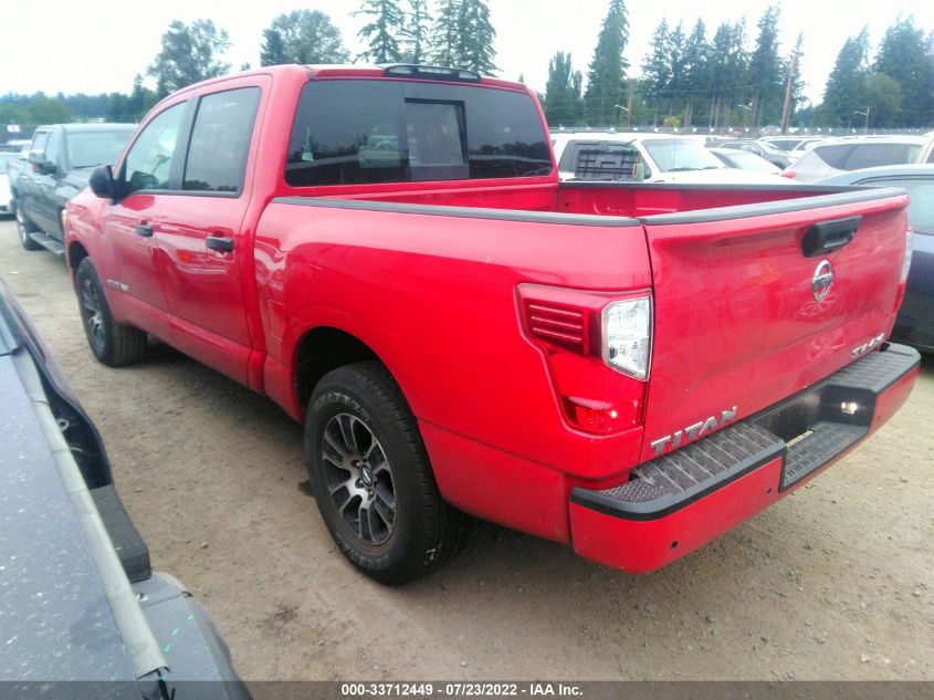 2022 NISSAN TITAN SV VIN: 1N6AA1EC4NN103990