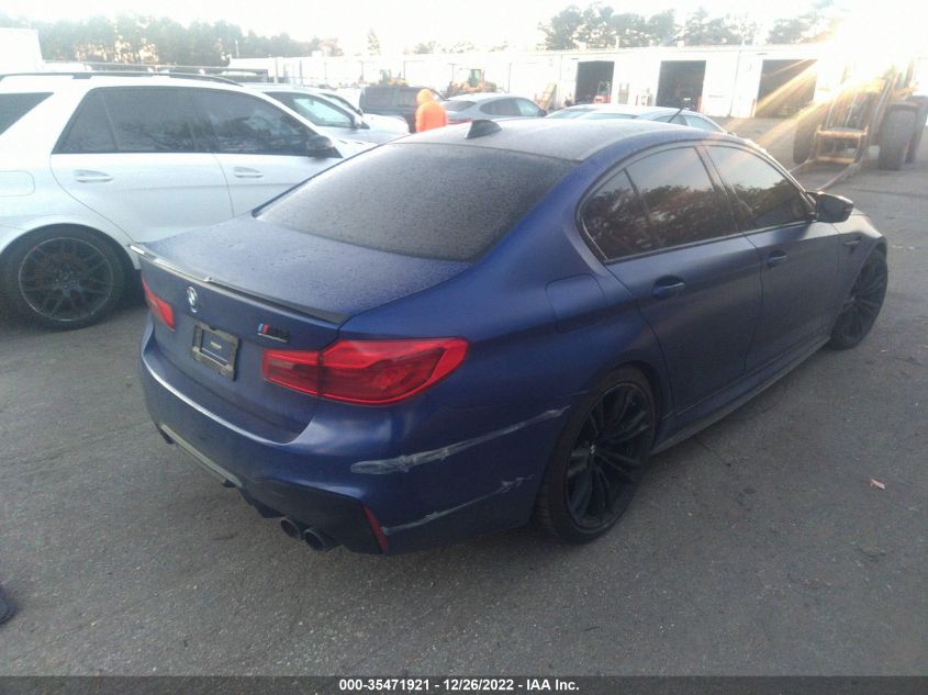 2020 BMW M5 COMPETITION VIN: WBSJF0C02LCD30395