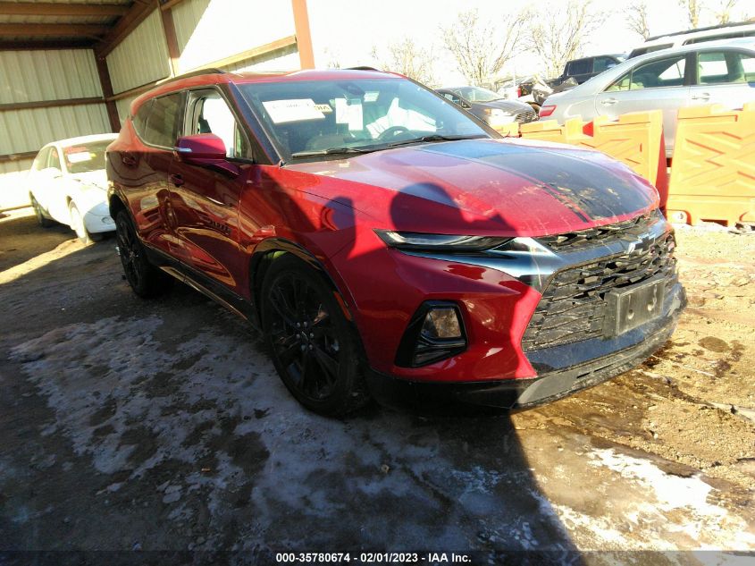 2021 CHEVROLET BLAZER RS VIN: 3GNKBKRS7MS551082