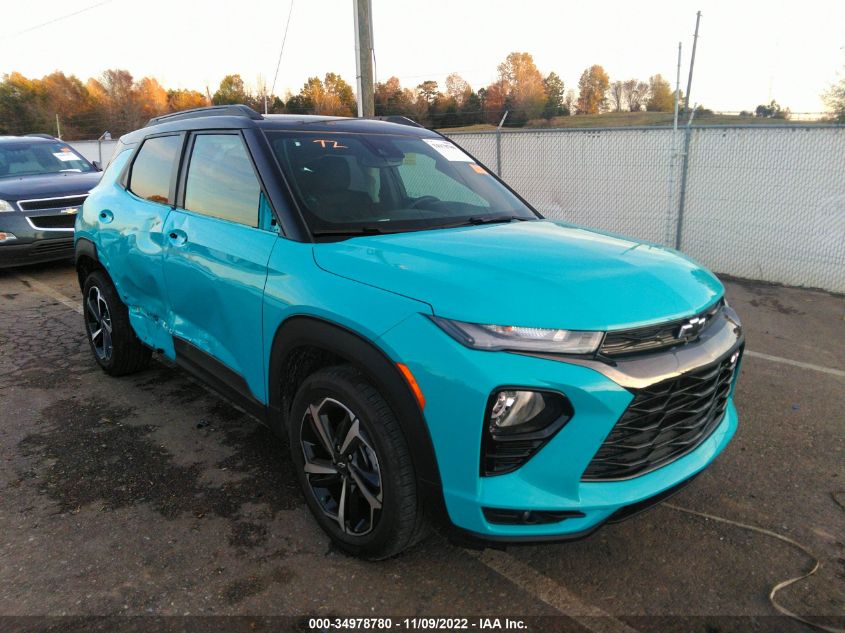 2022 CHEVROLET TRAILBLAZER RS VIN: KL79MTSL7NB113439