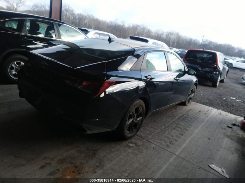 2022 HYUNDAI ELANTRA SEL VIN: 5NPLS4AG4NH059749