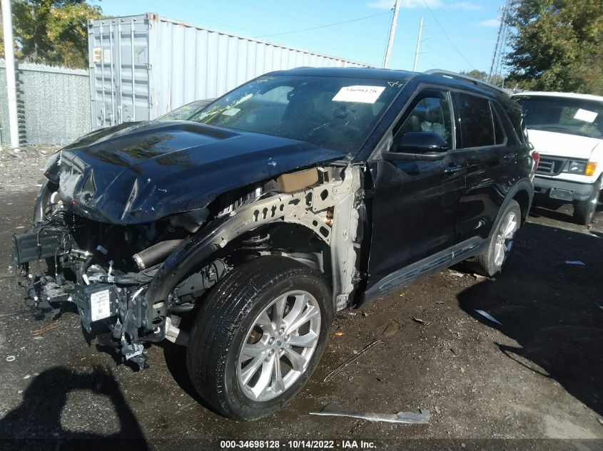 2020 FORD EXPLORER LIMITED VIN: 1FMSK8FH3LGB56054