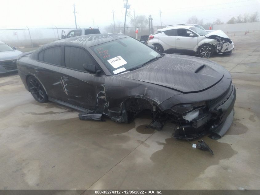 2022 DODGE CHARGER R/T VIN: 2C3CDXCT2NH172392