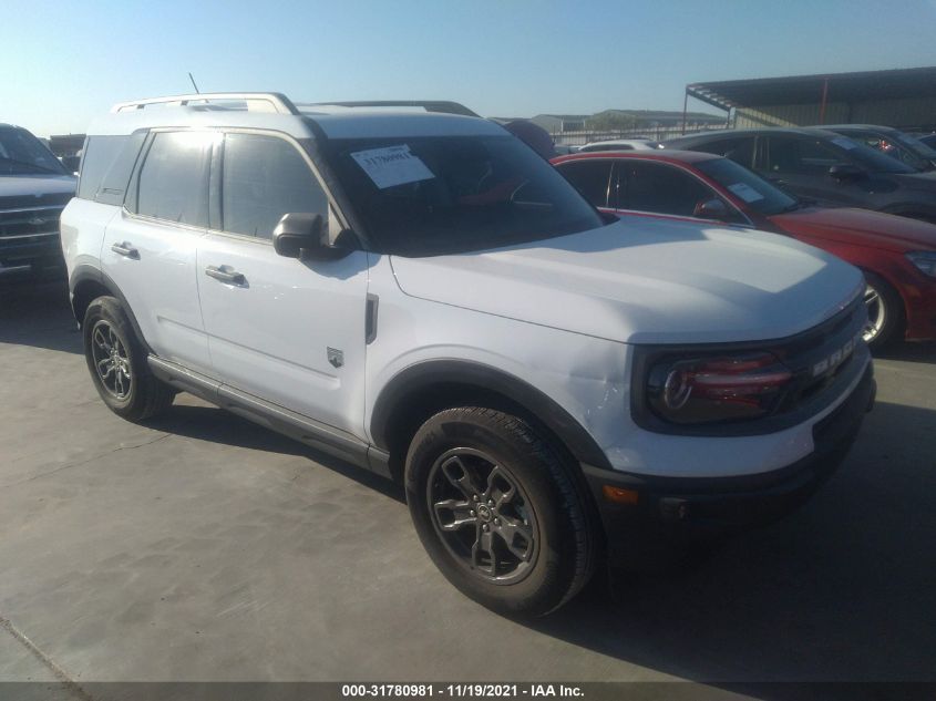 2021 FORD BRONCO SPORT BIG BEND VIN: 3FMCR9B69MRB19272