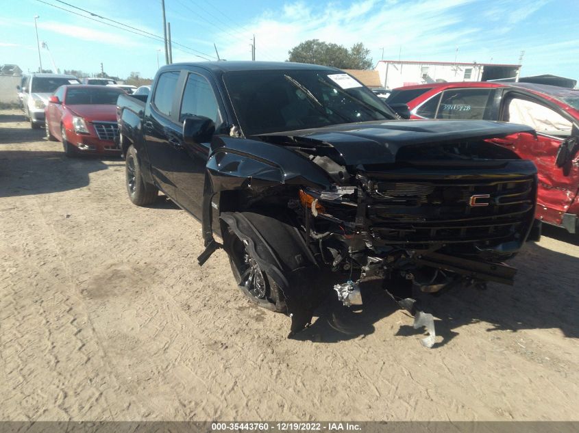 2022 GMC CANYON 2WD ELEVATION VIN: 1GTG5CEN5N1222198