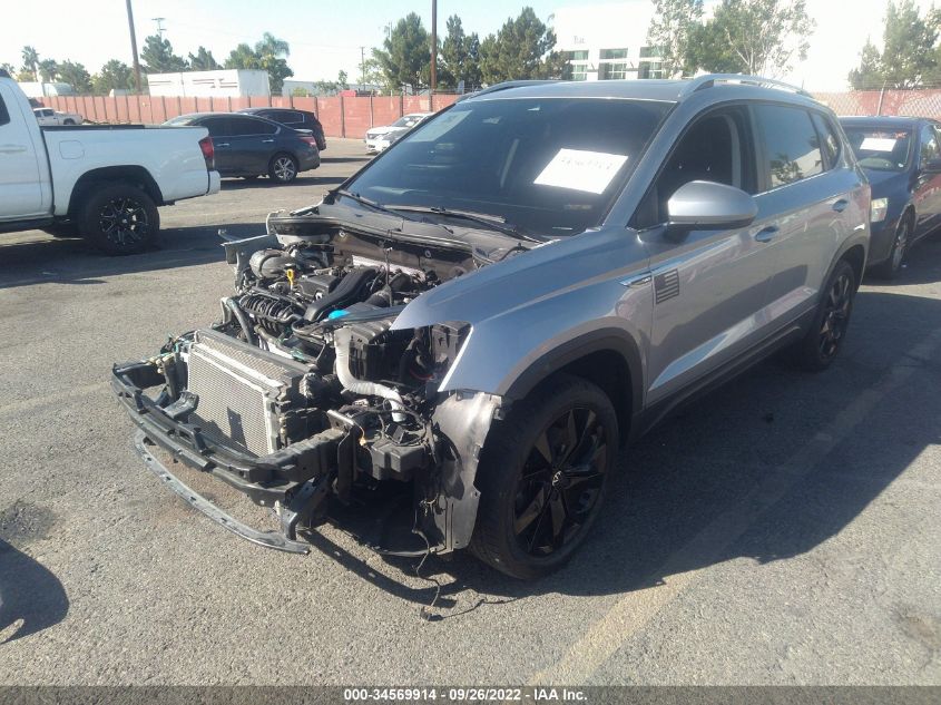 2022 VOLKSWAGEN TAOS SE VIN: 3VVLX7B24NM006258