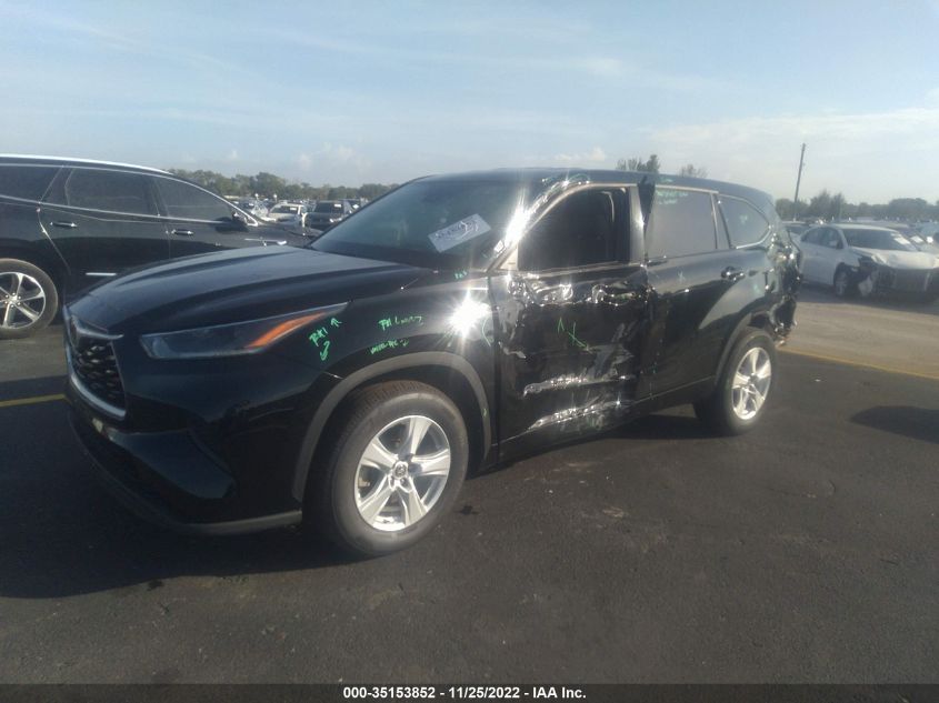 2021 TOYOTA HIGHLANDER L VIN: 5TDCZRAHXMS525064