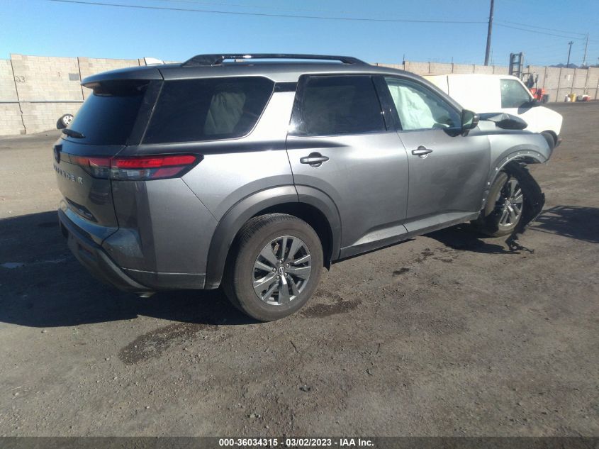 2022 NISSAN PATHFINDER SV VIN: 5N1DR3BC5NC218761