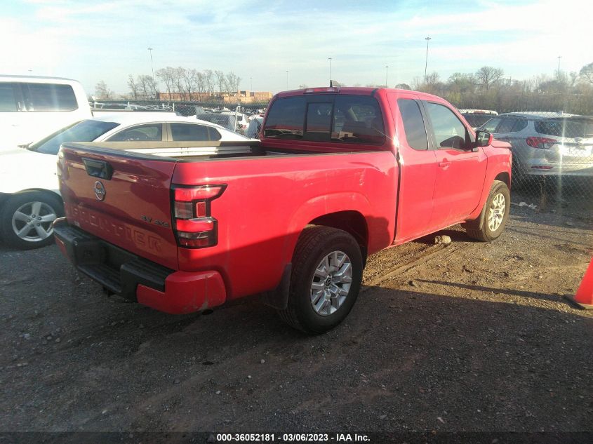 2022 NISSAN FRONTIER SV VIN: 1N6ED1CM4NN663660