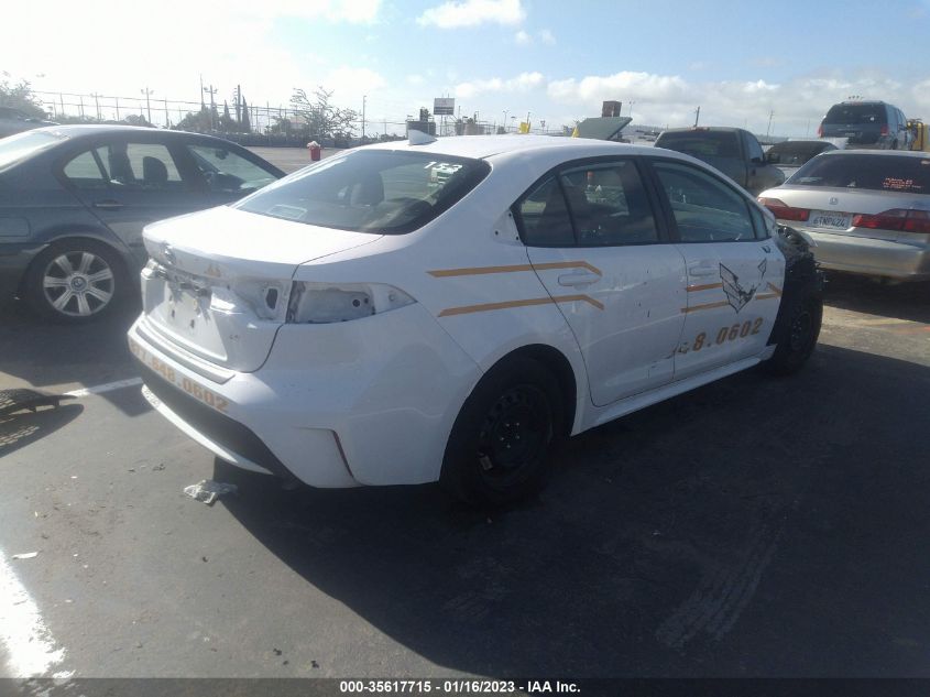 2021 TOYOTA COROLLA LE VIN: 5YFEPMAE5MP195611
