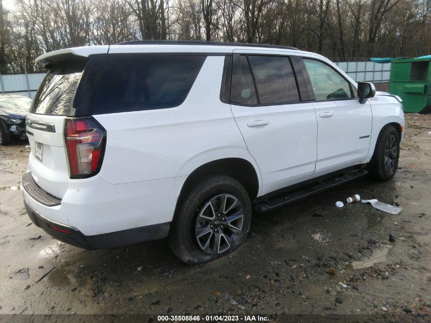 2022 CHEVROLET TAHOE Z71 VIN: 1GNSKPKD1NR297592