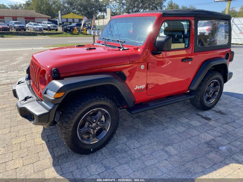 2021 JEEP WRANGLER SPORT VIN: 1C4GJXAG3MW564258