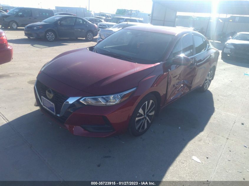 2022 NISSAN SENTRA SV VIN: 3N1AB8CV5NY306390