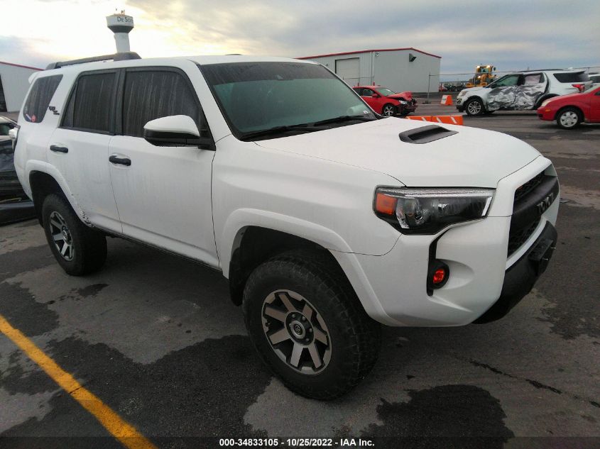 2021 TOYOTA 4RUNNER TRD OFF ROAD VIN: JTEPU5JRXM5848324