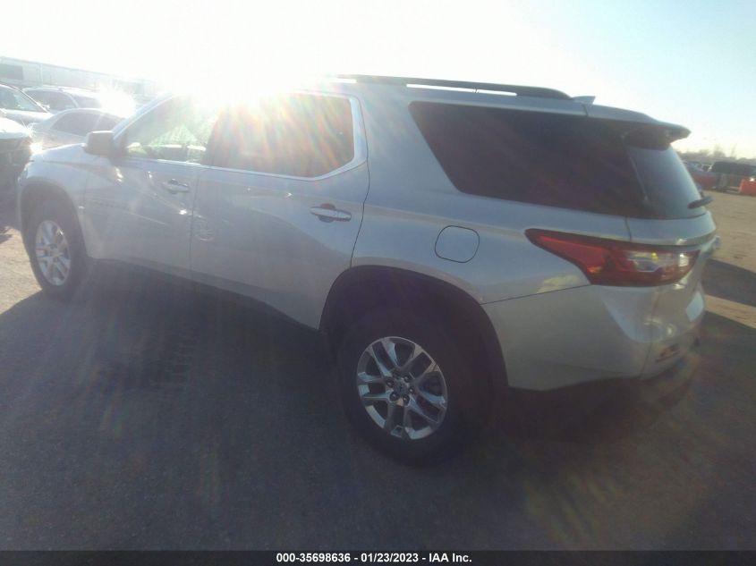 2021 CHEVROLET TRAVERSE LT CLOTH VIN: 1GNERGKWXMJ149240