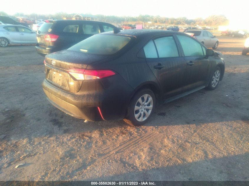 2022 TOYOTA COROLLA LE VIN: 5YFEPMAE0NP369988