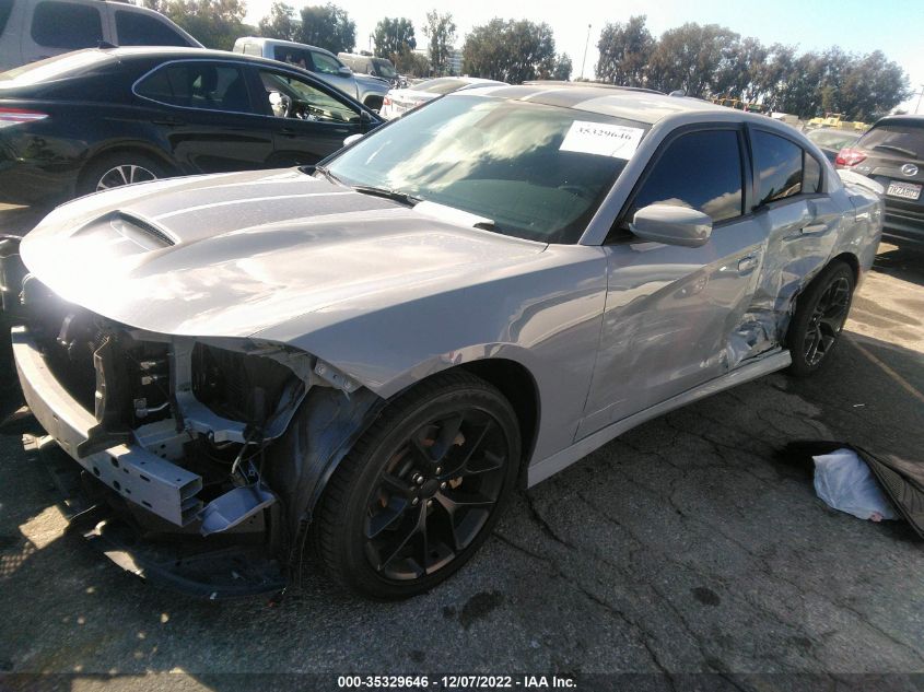 2021 DODGE CHARGER GT VIN: 2C3CDXHG5MH616942