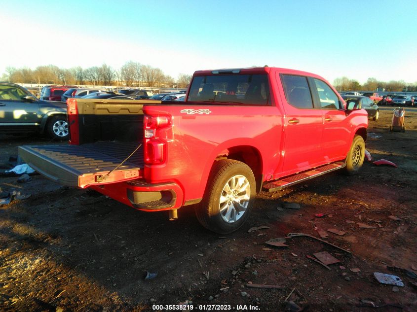 2021 CHEVROLET SILVERADO 1500 CUSTOM VIN: 1GCPYBEKXMZ258959