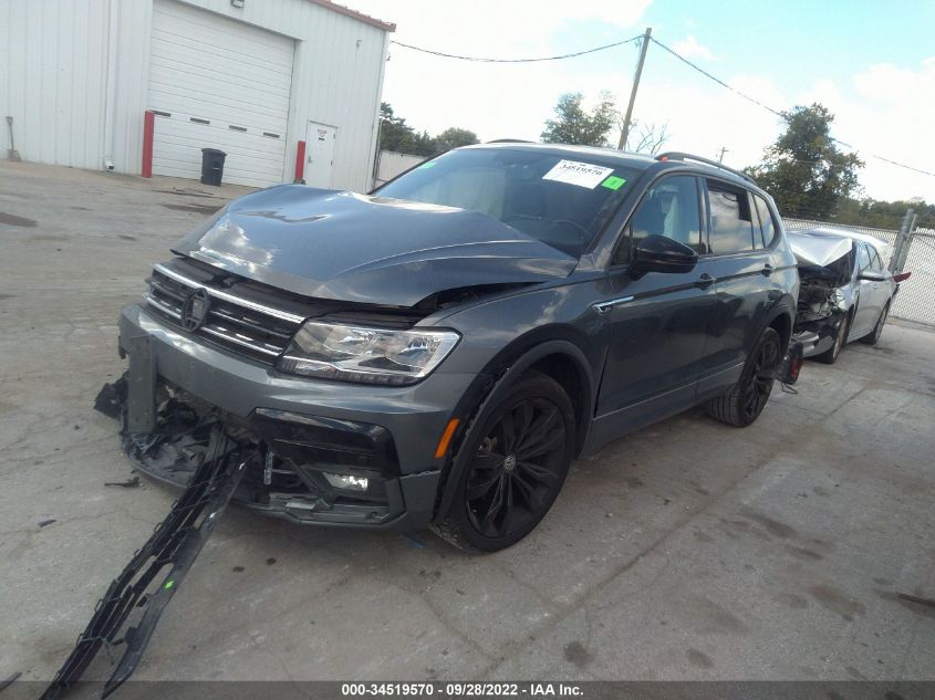 2021 VOLKSWAGEN TIGUAN SE/SE R-LINE BLACK/SEL VIN: 3VV2B7AX4MM054459