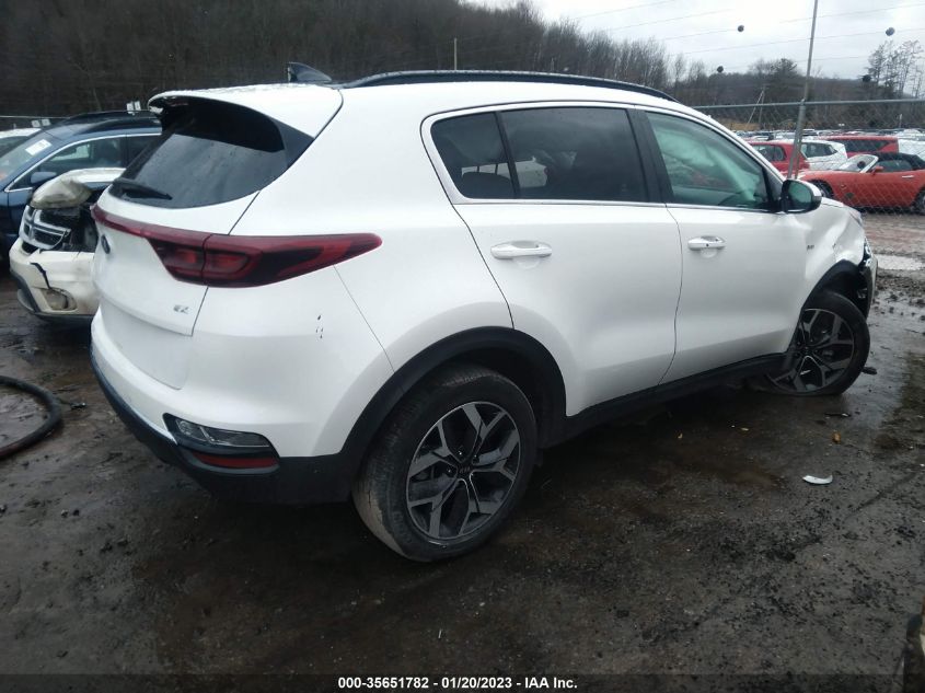 2021 KIA SPORTAGE EX VIN: KNDPNCAC1M7857547