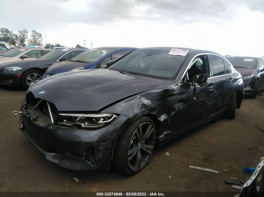 2021 BMW 3 SERIES 330I VIN: 3MW5R1J09M8B92107