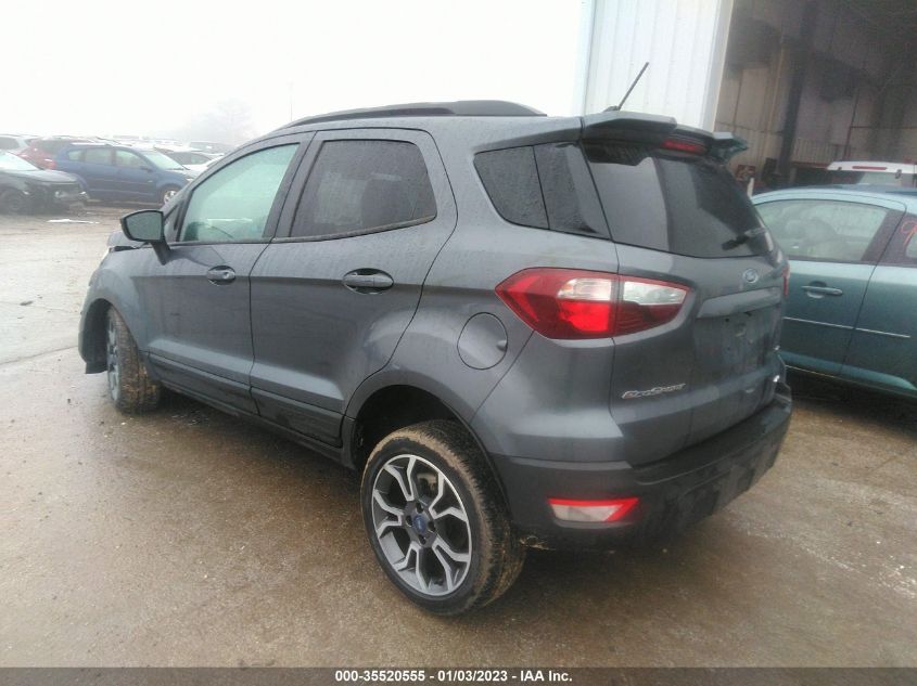 2020 FORD ECOSPORT SES VIN: MAJ6S3JL1LC311539