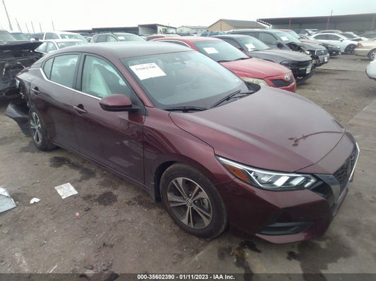 2022 NISSAN SENTRA SV VIN: 3N1AB8CV0NY243795