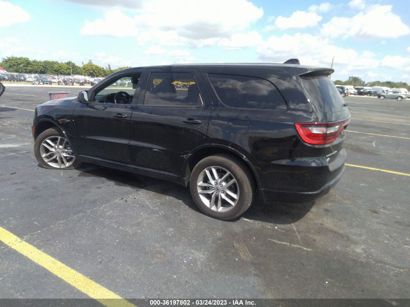 2022 DODGE DURANGO GT VIN: 1C4RDJDG2NC136516