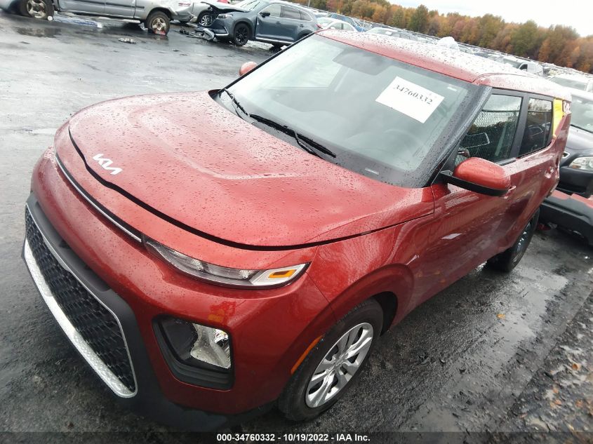 2022 KIA SOUL LX VIN: KNDJ23AU9N7809576