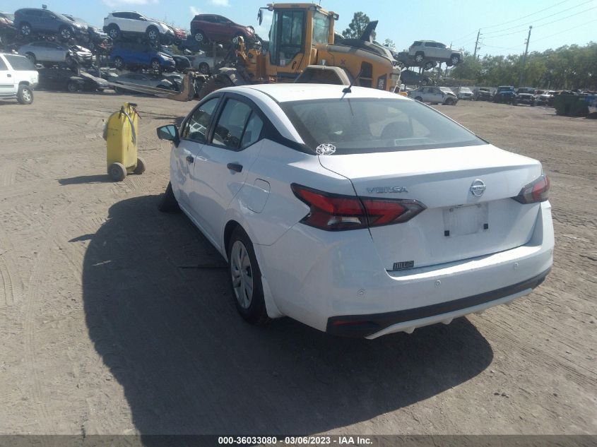 2022 NISSAN VERSA S VIN: 3N1CN8BV2NL853065