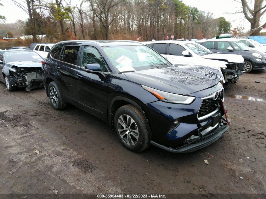 2023 TOYOTA HIGHLANDER L/LE/XLE/XSE/LIMITED VIN: 5TDKDRBH7PS019172