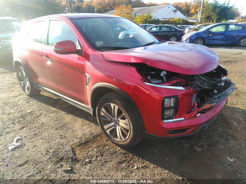 2022 MITSUBISHI OUTLANDER SPORT SE VIN: JA4APVAU6NU012601