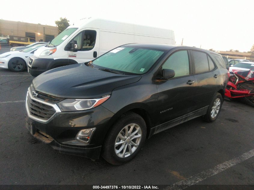 2021 CHEVROLET EQUINOX LS VIN: 2GNAXHEV1M6126892