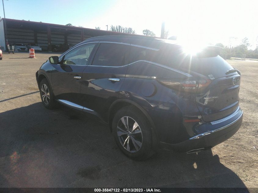 2022 NISSAN MURANO SV VIN: 5N1AZ2BJ8NC120593