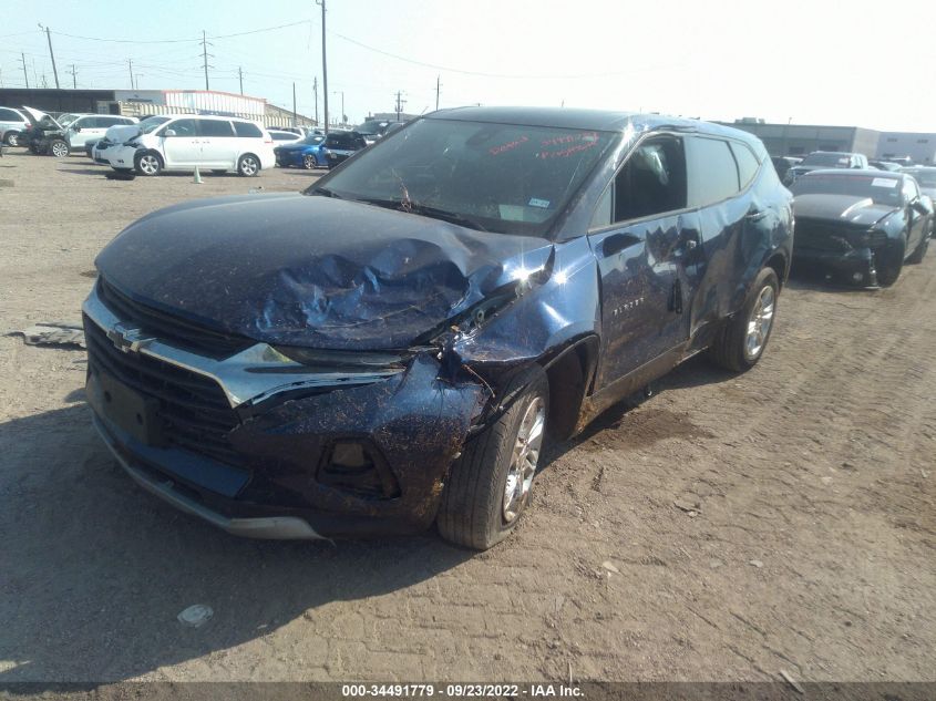 2022 CHEVROLET BLAZER LT VIN: 3GNKBCR40NS158260