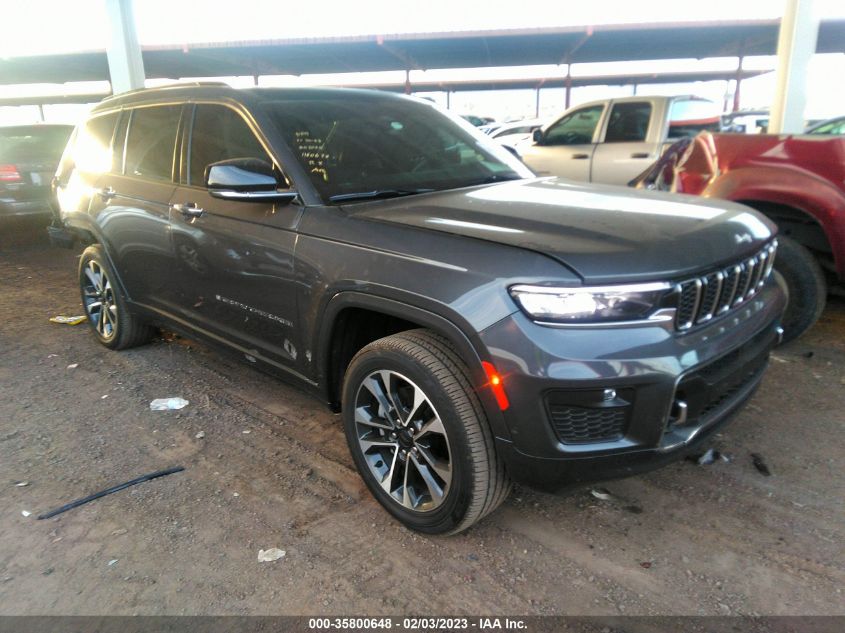 2022 JEEP GRAND CHEROKEE L OVERLAND VIN: 1C4RJJDG9N8556205