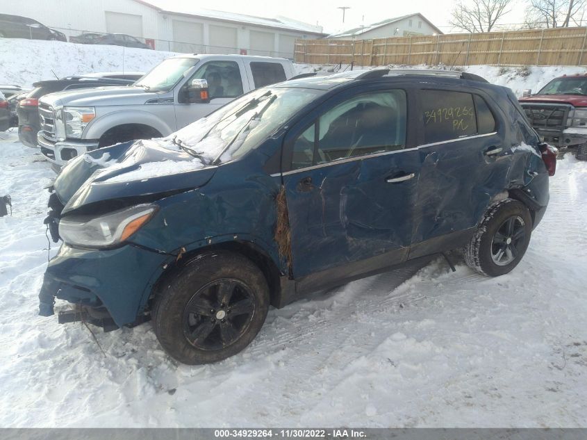 2020 CHEVROLET TRAX LT VIN: 3GNCJPSB3LL298186