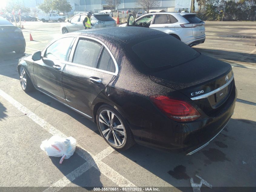 2021 MERCEDES-BENZ C-CLASS C 300 VIN: W1KWF8DB2MR653116