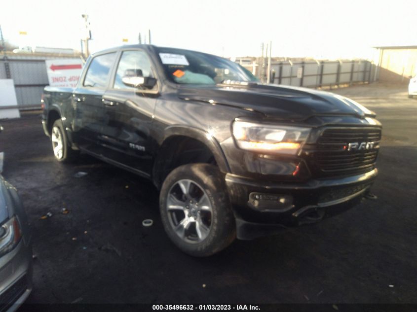 2020 RAM 1500 LARAMIE VIN: 1C6SRFJT7LN148736