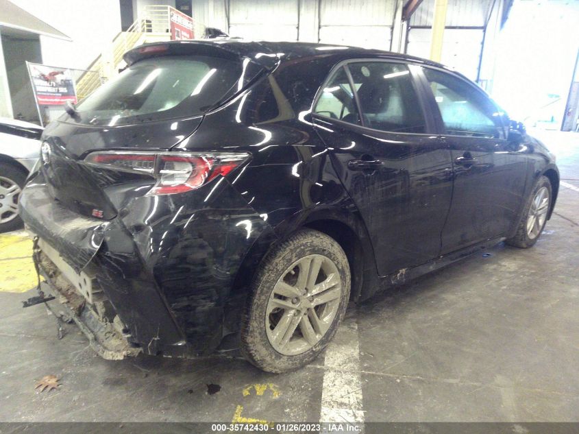 2021 TOYOTA COROLLA HATCHBACK SE/XSE VIN: JTNB4MBE0M3107174