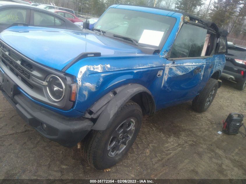 2022 FORD BRONCO BASE/BIG BEND VIN: 1FMDE5BH6NLB15450
